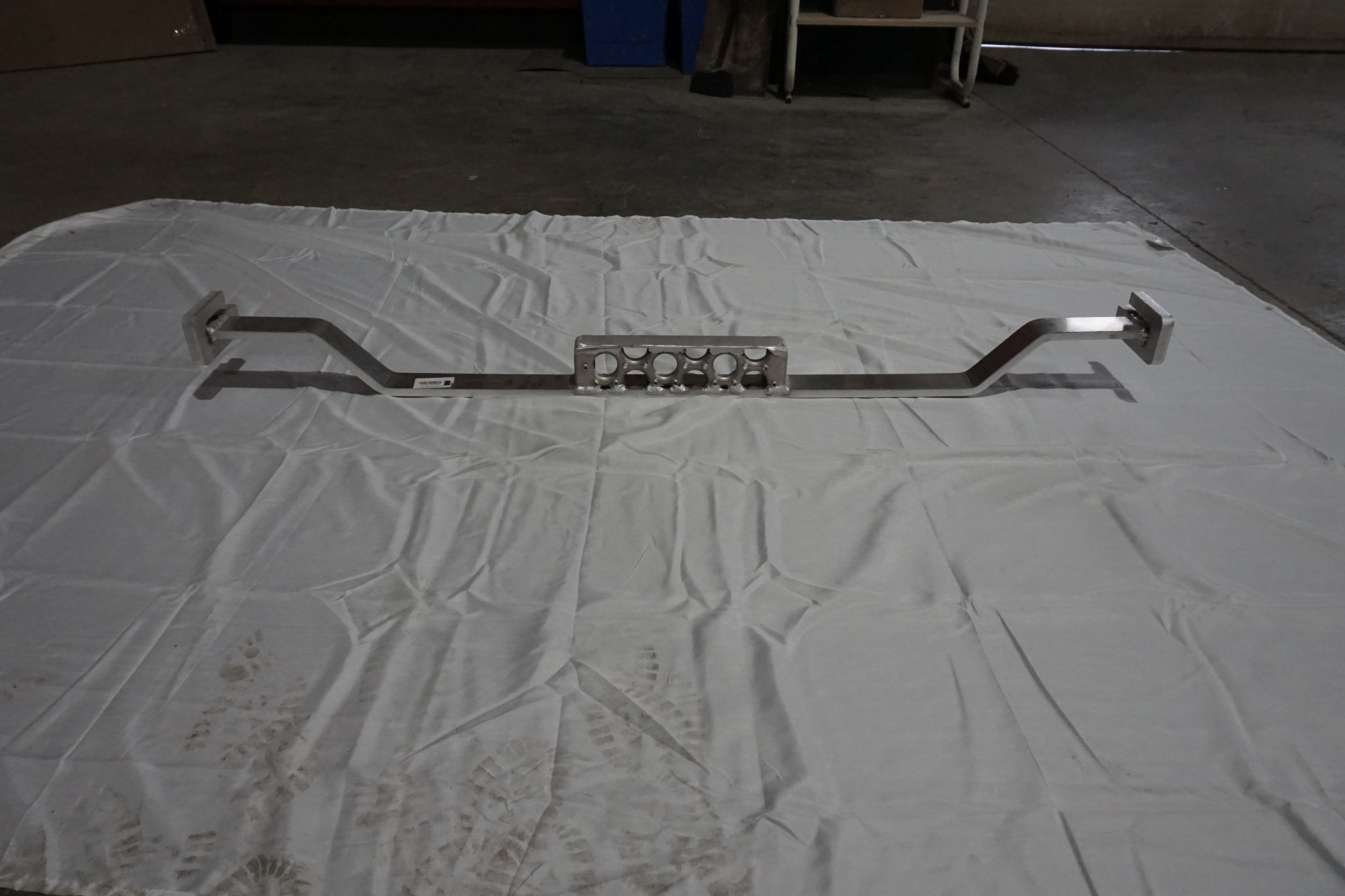 CFT Wheel Step Spring Bar Alum 52'' Assemble